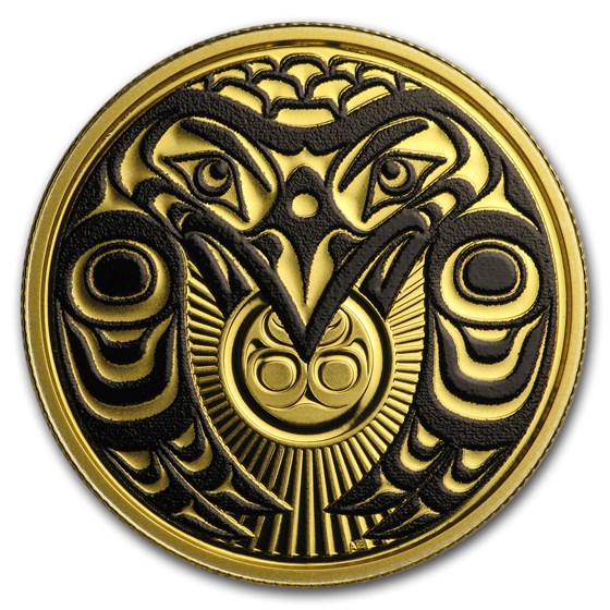 2017 Canada Gold $100 Raven Brings the Light 2017 Canada Gold $100 Raven Brings the Light